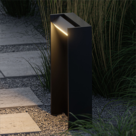 Slat 40 Outdoor Bollard Light